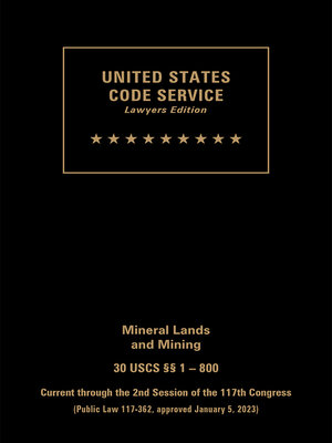 cover image of United States Code Service